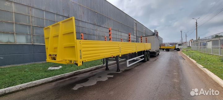 Полуприцеп бортовой ТЗА 588521-02410, 2023