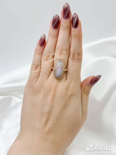 Золотое кольцо СССР 583 с оликоглазом 6.73 гр