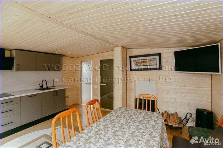 Дом каркасный 6х5 Скандинавия DO-7339