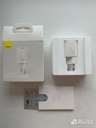 Зарядное устройство baseus 20w quick charge