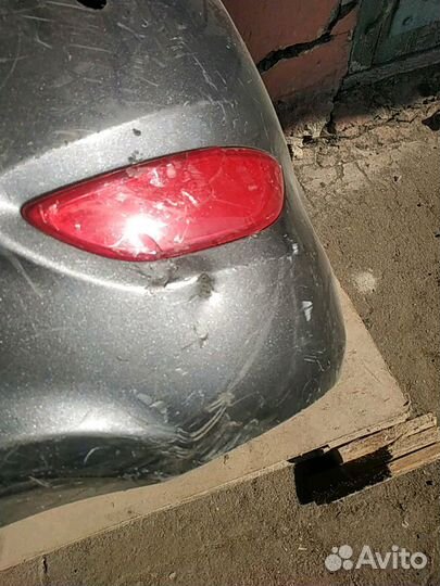 Задний бампер Hyundai solaris седан