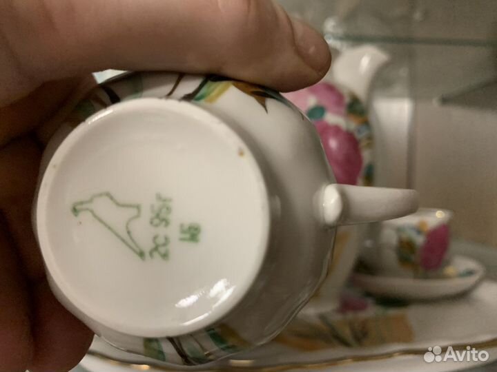 Чайный сервиз на две персоны СССР раритет