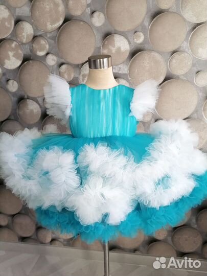 Нарядное платье для девочки 98 104