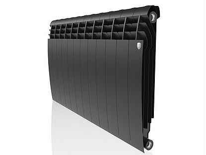 Радиатор Royal BiLiner 12 секций 500 (черный)