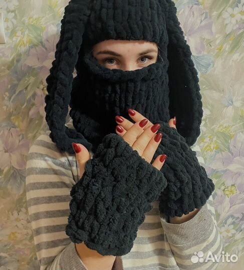 Балаклава с ушками