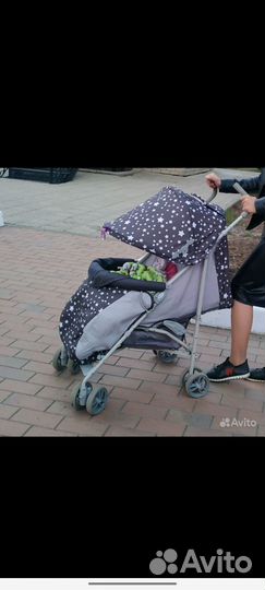 Коляска трость