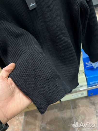 Кофта на молнии Stone island (фул-зип)