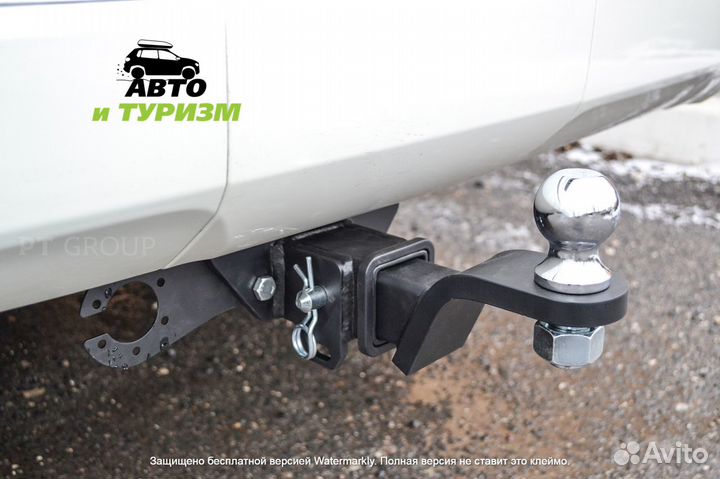 Тсу /съемный квадрат/ Toyota LC 300 2021