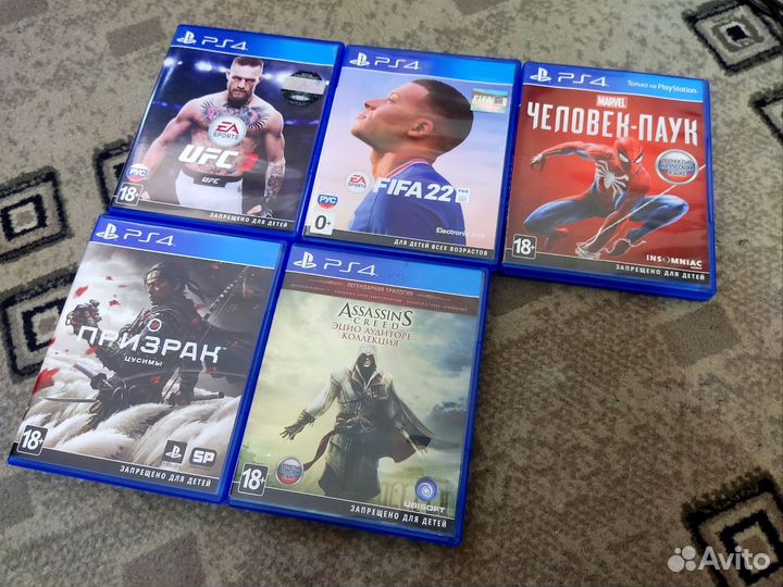 Диски лицензионные для PS4 PS5