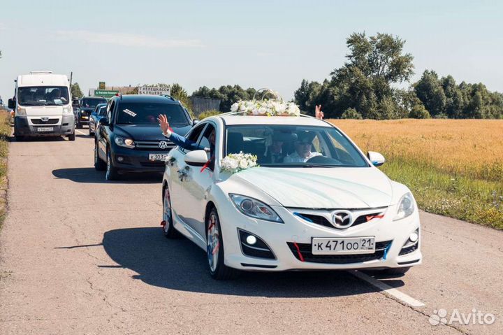 Аренда свадебеых украшений для авто