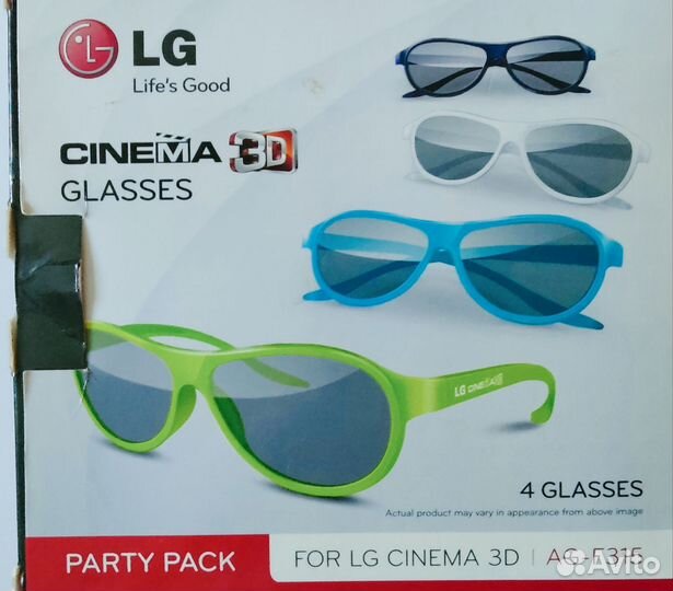 Очки(для просмотра тв в 3D