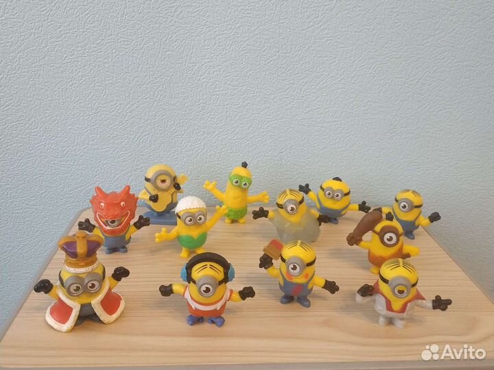 Игрушки из Макдональдс(Миньоны,Бурундуки,Тролли)