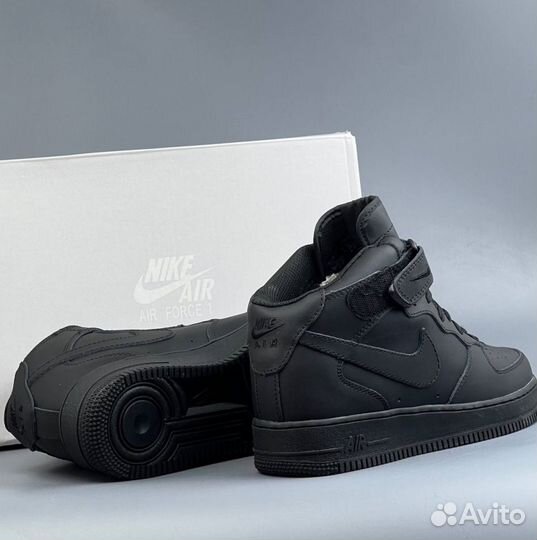 Стильные Nike Air Force 1 с мехом