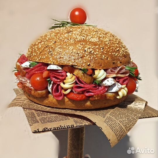 Мужские букеты съедобные