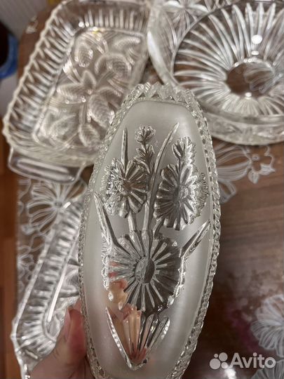 Хрустальная посуда СССР