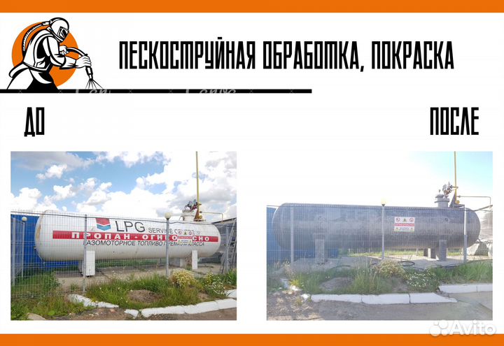 Пескоструйная обработка, покраска