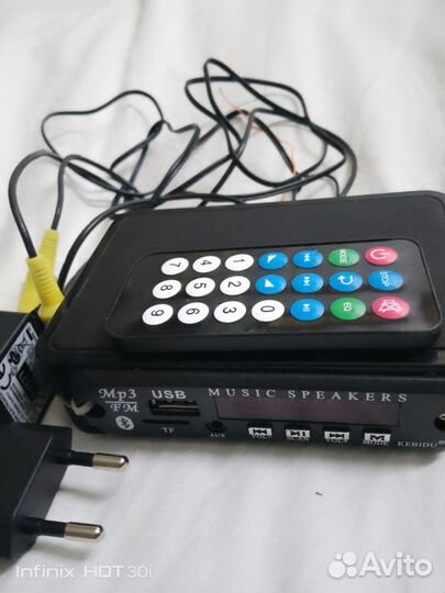 Bluetooth модуль, usb, радио, аукс, тф карта