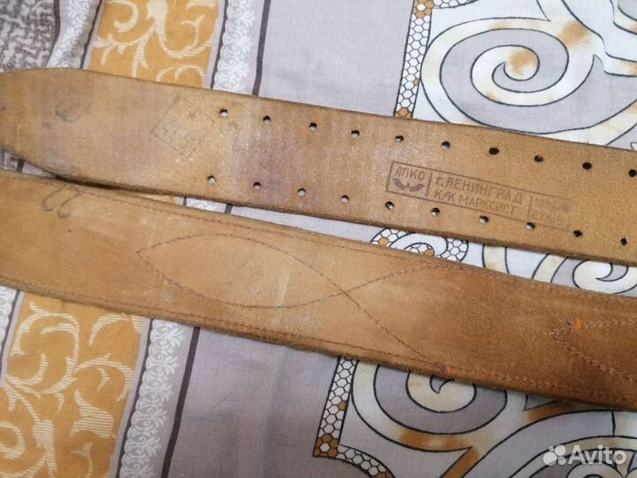 Ремень са офицерский рост 2 1980 год