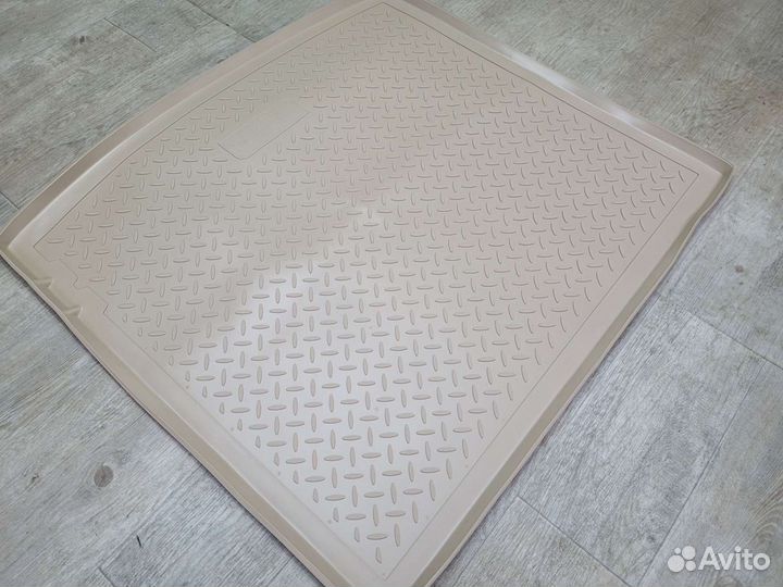 Коврик в багажник BMW X6 F16 (2014-2019) бежевый