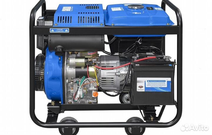 Дизельный генератор 6 кВт 3х фазный