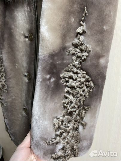 Шуба мутоновая 48 размер
