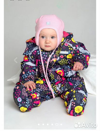 Новый зимний комбинезон 62 68 Крокид crockid