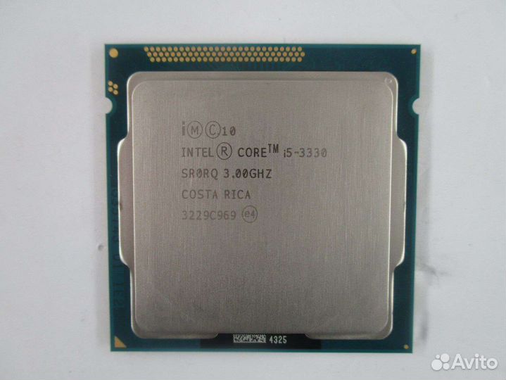 Процессор intel core i5 3330