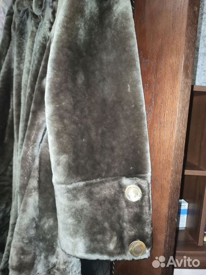 Шуба мутоновая бу