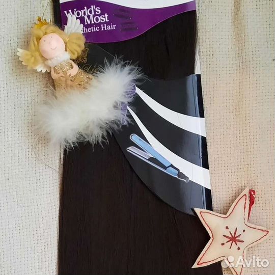 Волосы на заколках