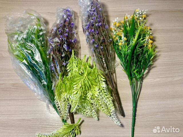 Искусственная зелень для мыльных букетов