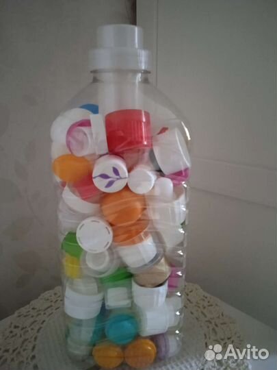 Крышки, пробки от бытовой химии