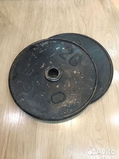 Набор дисков блинов для штанги