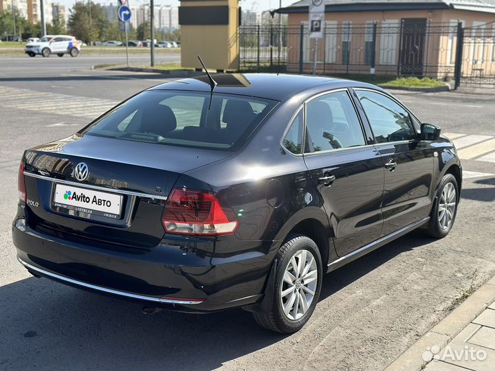 Volkswagen Polo 1.6 AT, 2016, 74 793 км