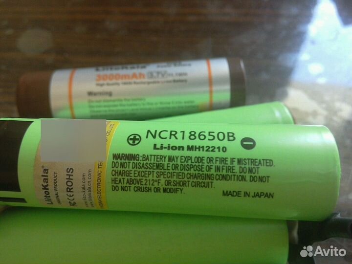 Аккумулятор 18650 (для Panasonic)