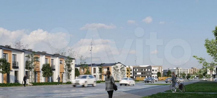 2-к. квартира, 99,7 м², 1/2 эт.