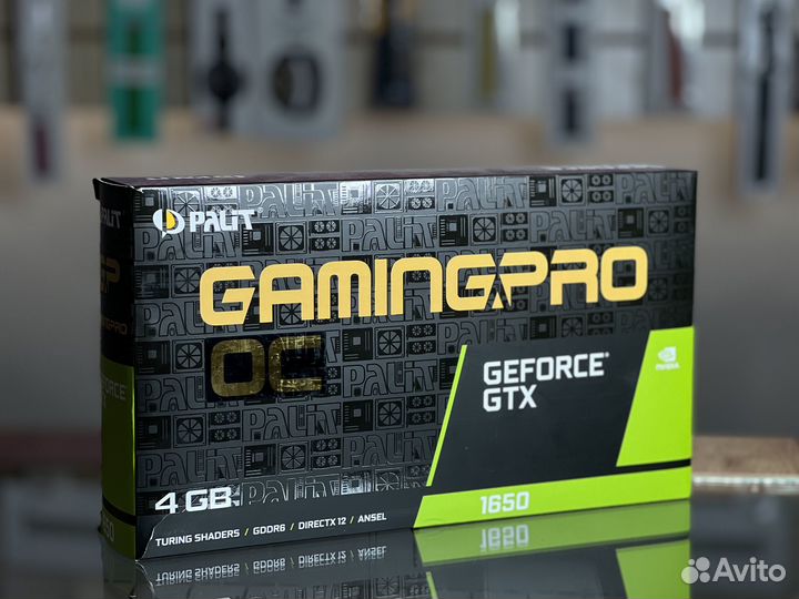 Видеокарта Palit GTX 1650 GP OC 4GB