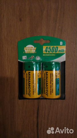 Аккумуляторы Минамото размер D
