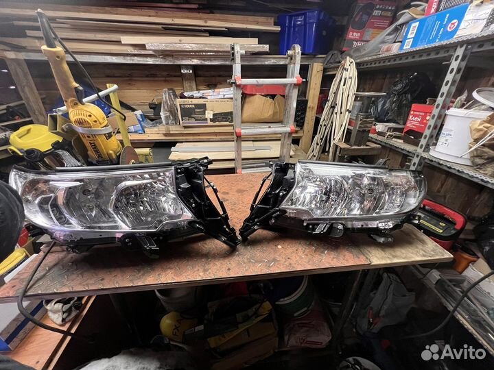 Фары на Prado 150 2 рейсталинг
