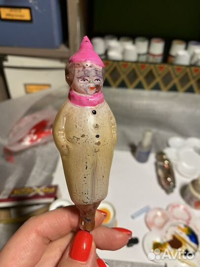 Реставрация советских елочных игрушек