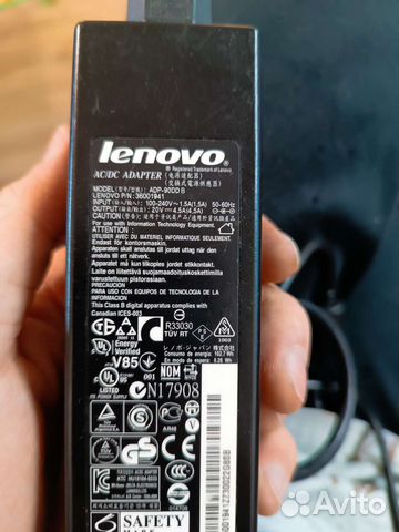 Оригинальный блок питания от ноутбука lenovo g570