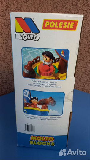 Новый конструктор полесье Lego пиратский корабль