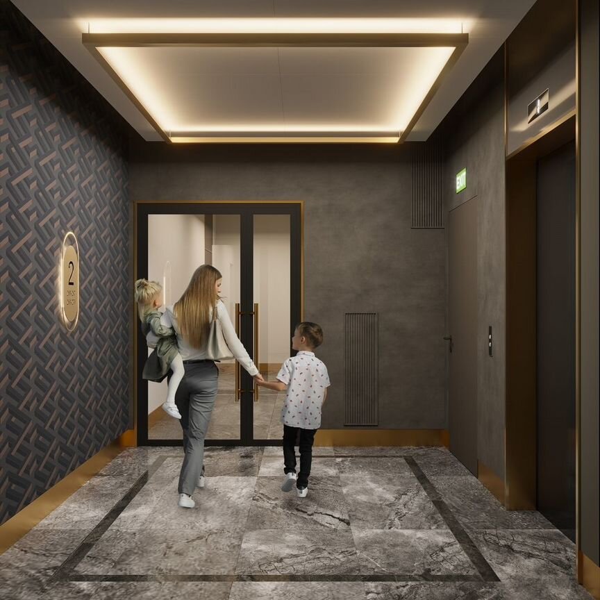 2-к. квартира, 73,7 м², 7/9 эт.