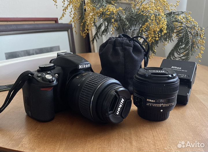 Зеркальный фотоаппарат nikon D3100