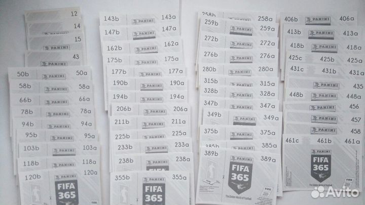 Наклейки Panini Fifa 365 2018 - 2019