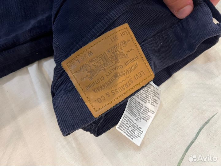 Джинсы мужские levis 511 36 34