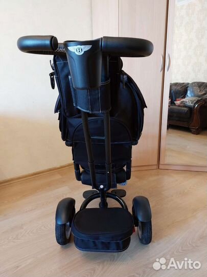 Велосипед-коляска bentley, трехколесный велосипед