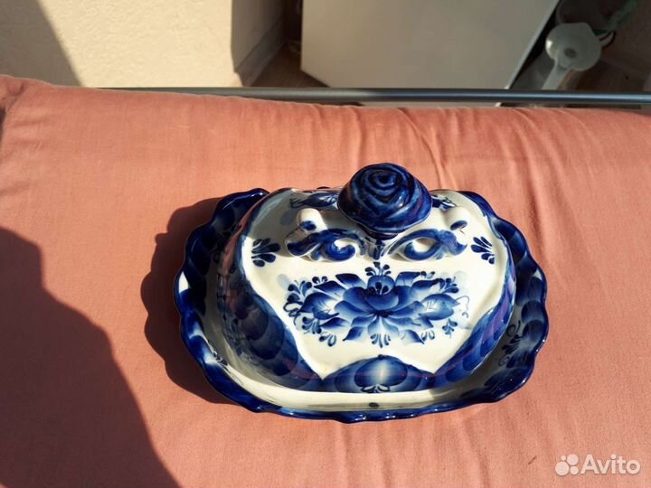 Масленка Гжель