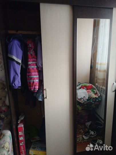 Шкаф купе с зеркалом бу