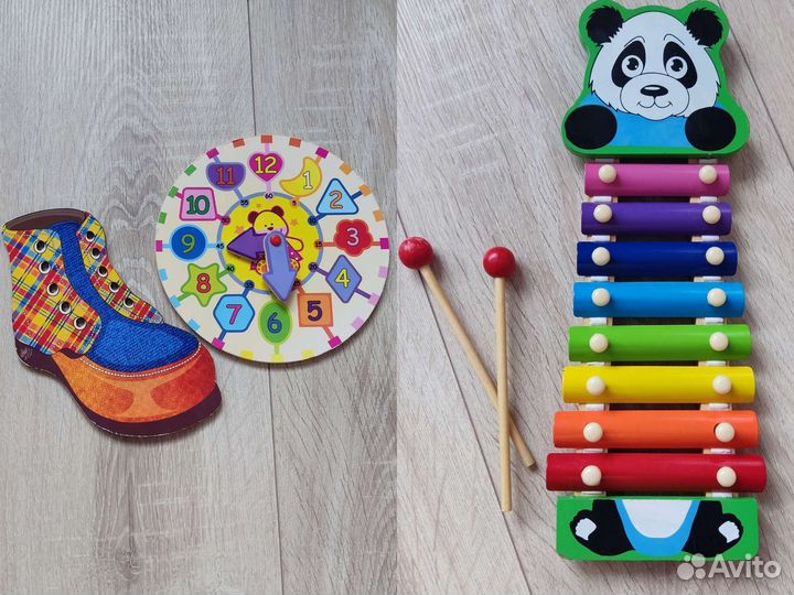 Развивающие игрушки металлофон