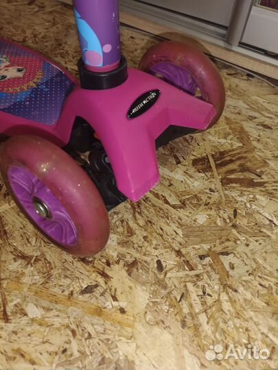 Самокат детский трехколесный бу